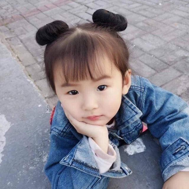Búi mini siêu đáng yêu cho bé