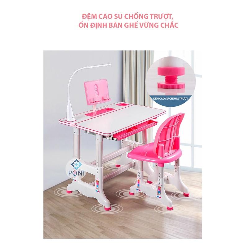 Bộ bàn học thông minh chống gù, chống cận B80, mặt bàn rộng 80cm