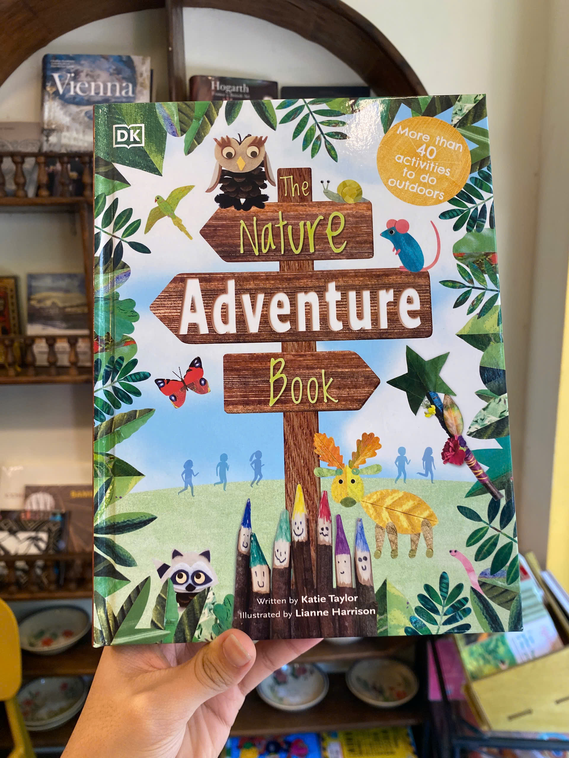 Sách - The Nature Adventure Book: 40 activities to do outdoors - DK Children Book in English