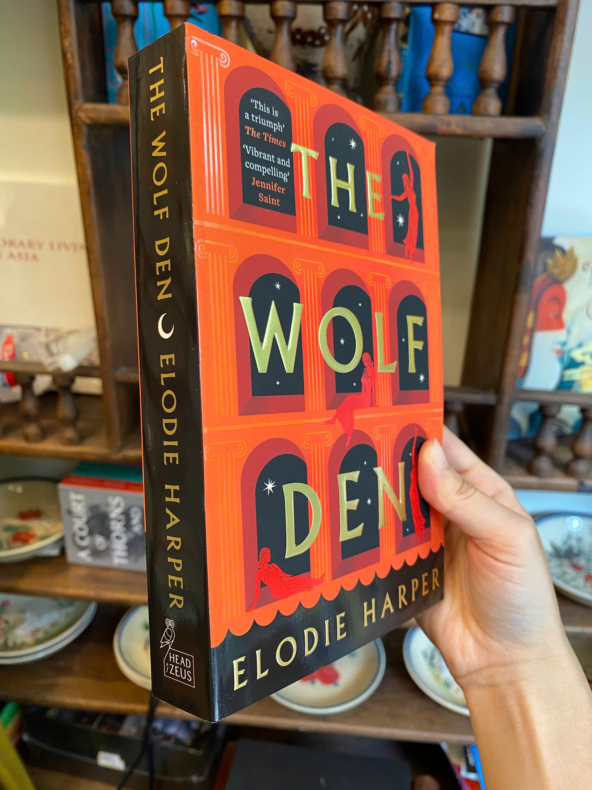 Sách - The Wolf Den by Elodie Harper | English Fantasy Novel - Mythology Book | Sách ngoại văn