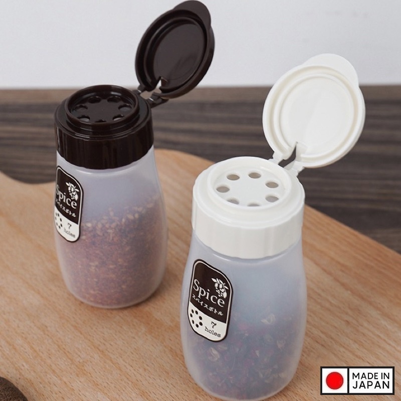 Lọ rắc gia vị muối, tiêu Nakaya 120ml - Made in Japan