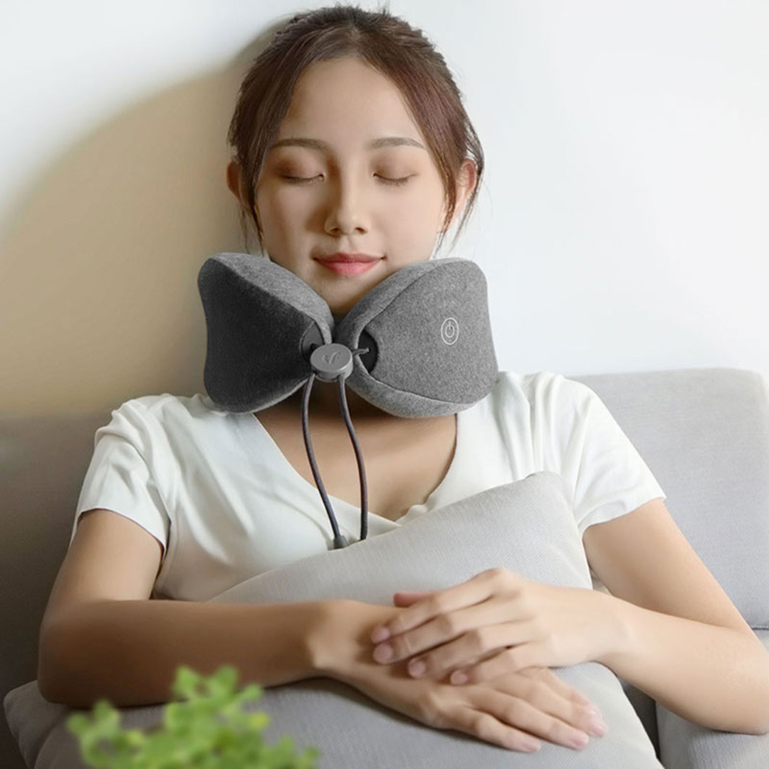 Gối Massage , Máy Massage XIAOMI Leravan Nhỏ Gọn Phù Hợp Trong Văn Phòng, Xe Hơi, Ngủ - Hàng Chính Hãng