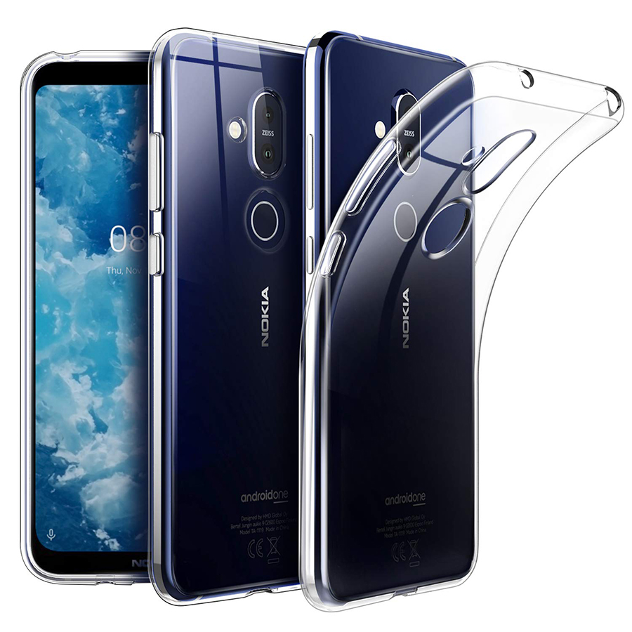 Ốp lưng dẻo dành cho Samsung Galaxy Nokia 8.1/ Nokia X7 Ultra Thin - Hàng chính hãng