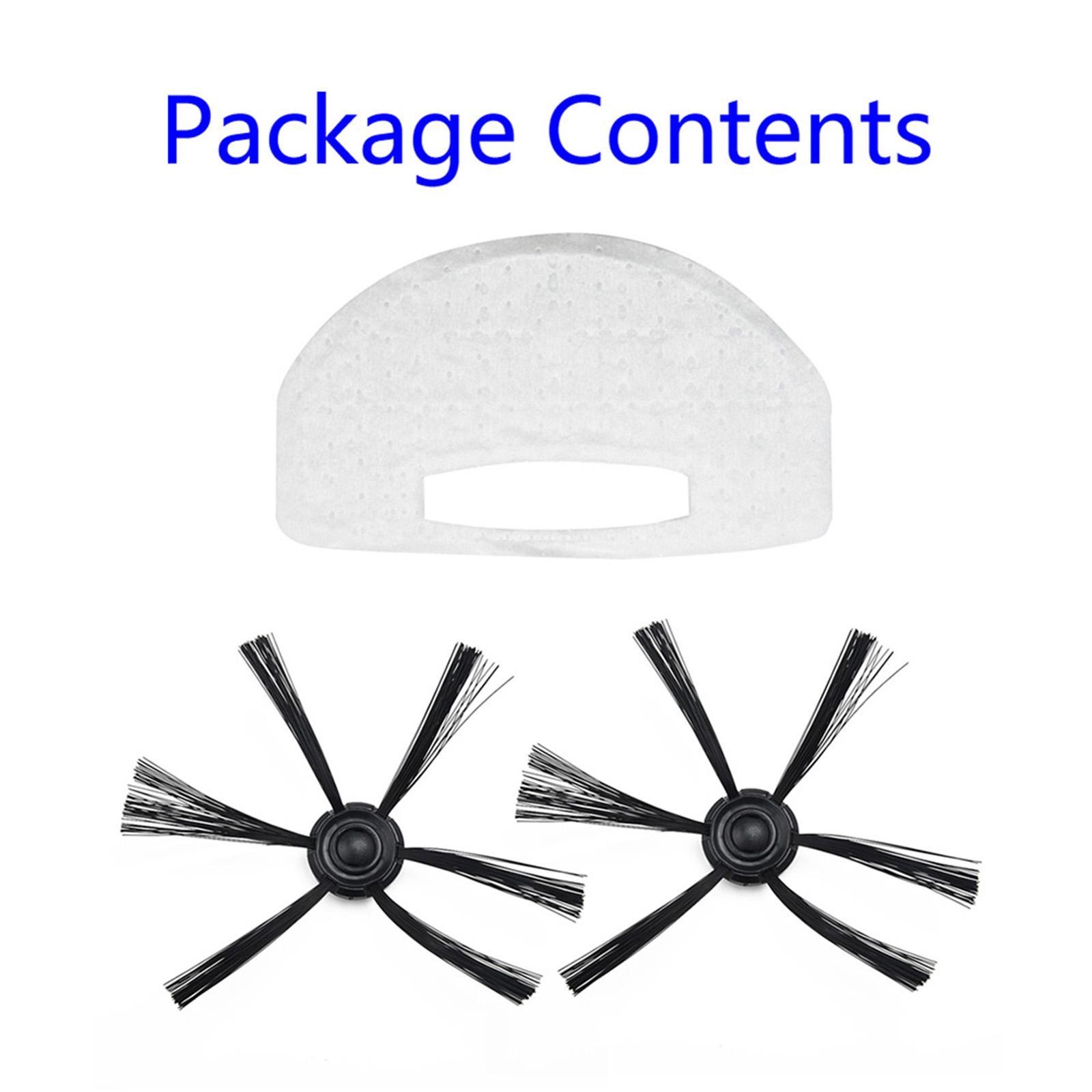 Floor Sweeper Side Brushes Filter Kit Household Filter