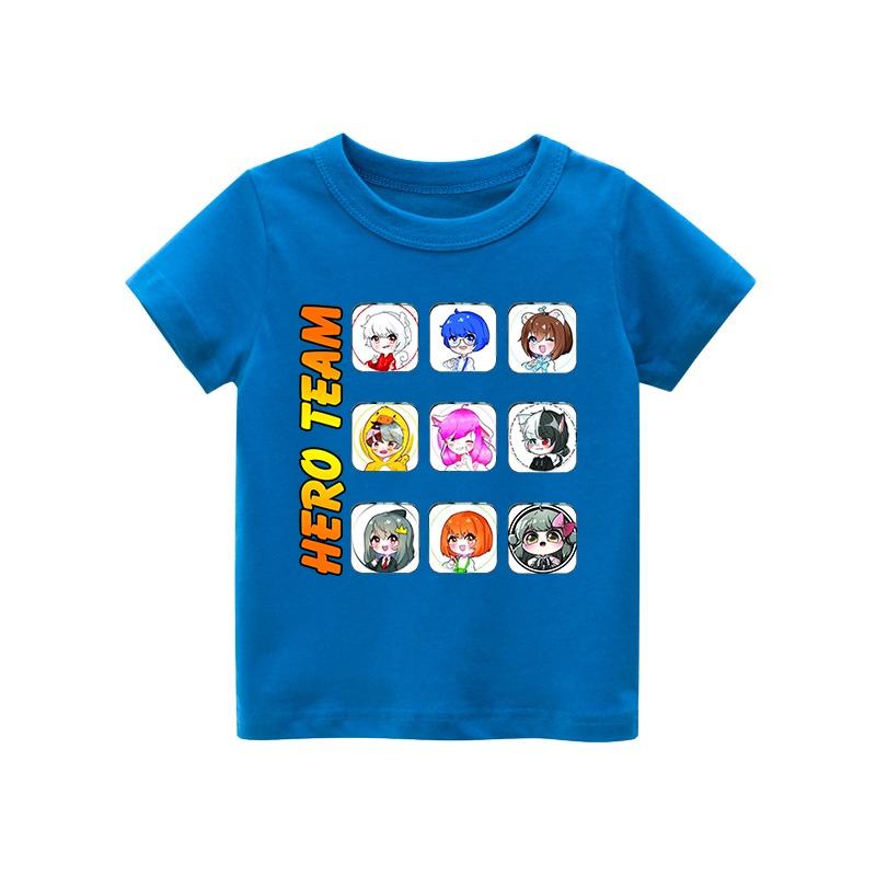 Áo thun trẻ em HERO TEAM 7, 8 màu áo, đầy đủ size có big size, MÀU KHÁC NHẮN TIN SHOP