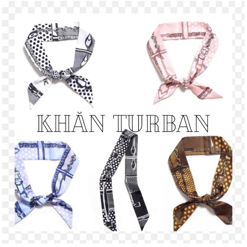 Khăn quấn túi xách thời trang nữ đa năng - Khăn turban