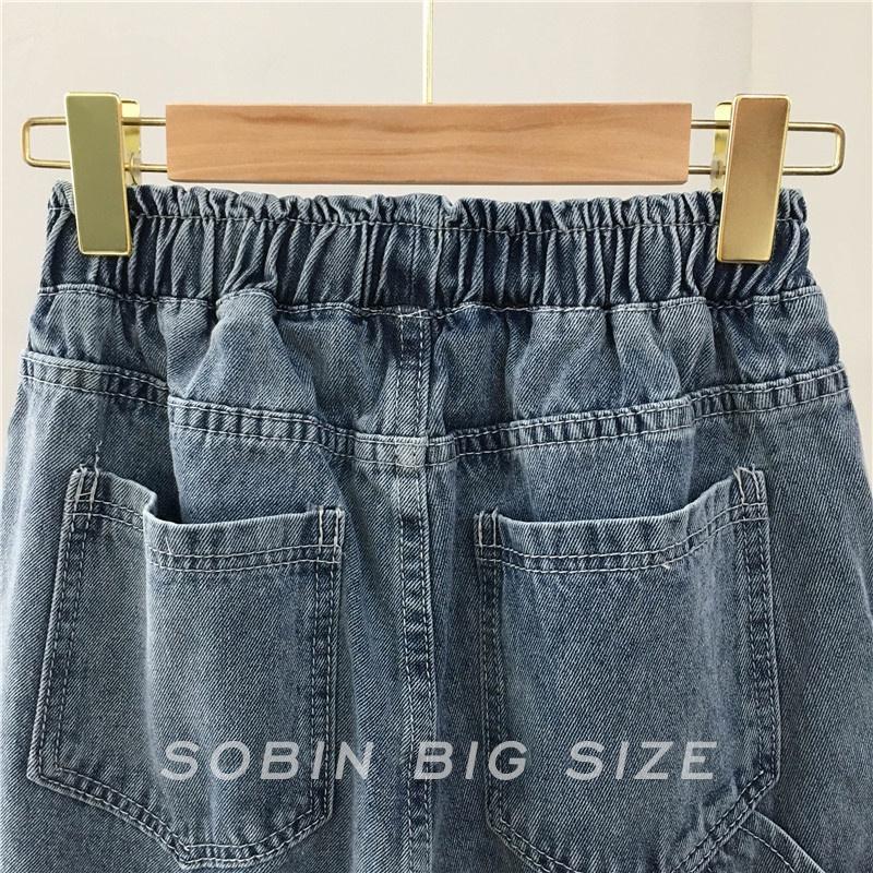 SALE MẠNH - SOBIN BIG SIZE (50-90KG) QUẦN JEAN NGỐ THỜI TRANG, JEAN NGỐ NỮ, QUẦN JEAN NGỐ CÁ TÍNH