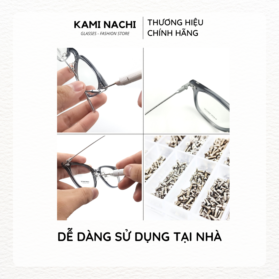 Bộ 2 tua vít cao cấp nhiều đầu chuyên dụng KAMI NACHI sửa mắt kính, đồng hồ, phụ kiện