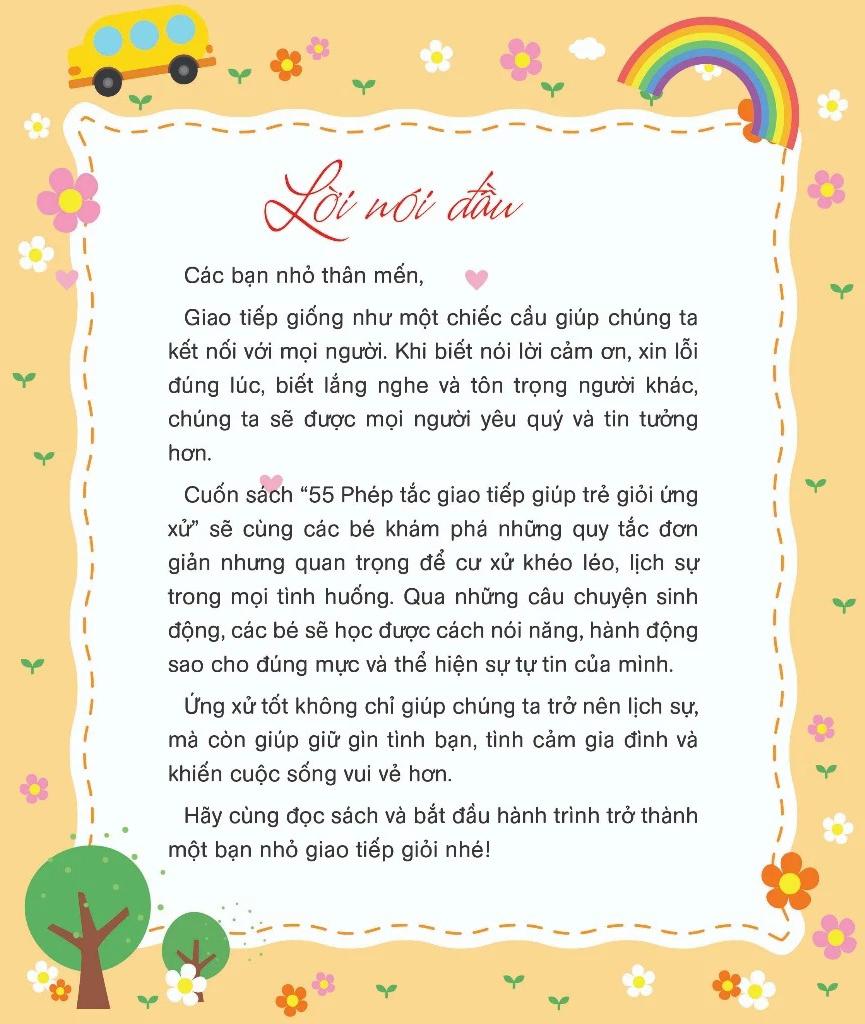 Sách - Tủ Sách Kỹ Năng Vàng Cho Học Sinh - 55 Phép Tắc Giao Tiếp Giúp Trẻ Giỏi Ứng Xử