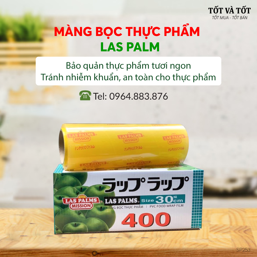 Màng bọc thực phẩm kích thước 30cm x 400m