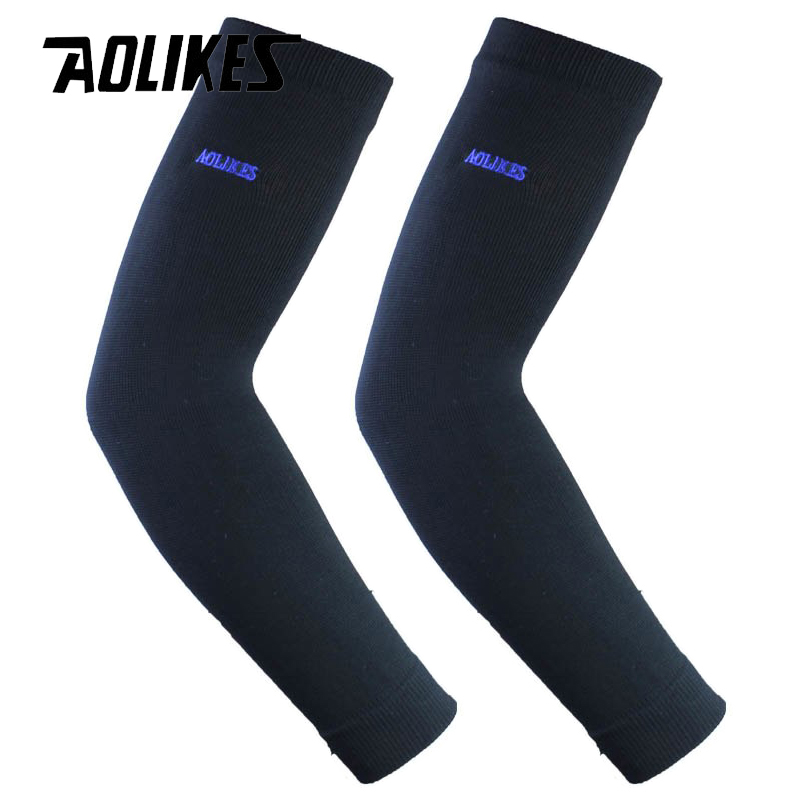 Bộ 2 ống tay chống nắng bảo vệ khủy tay AOLIKES A-7146 chống tia UV khi chơi thể thao Sport Arm Sleeve