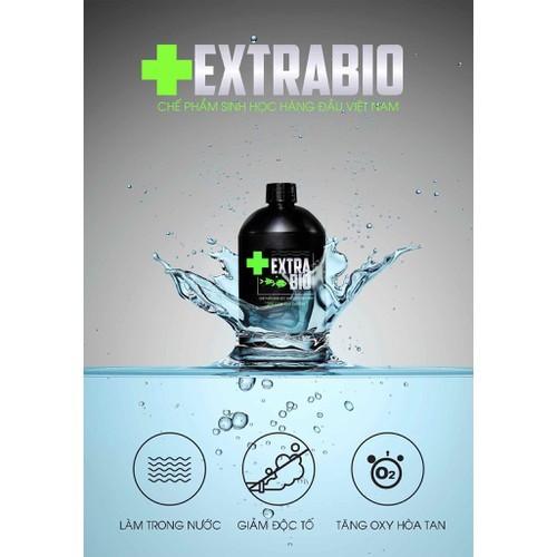 Men Vi Sinh Extra Bio 500ml -Chế Phẩm Xử Lý Nước Cho Hồ Cá