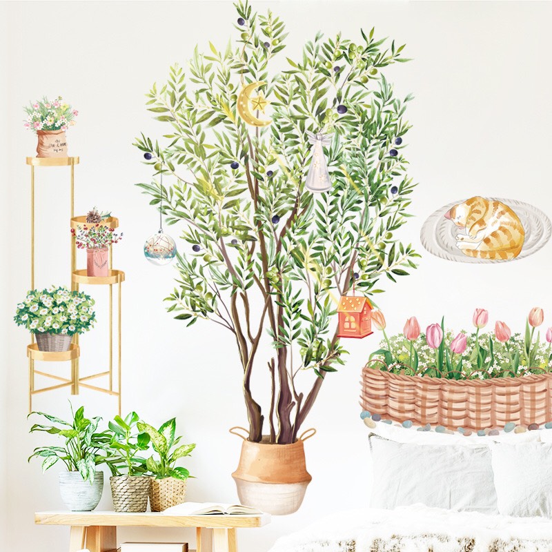 Decal trang trí tường -