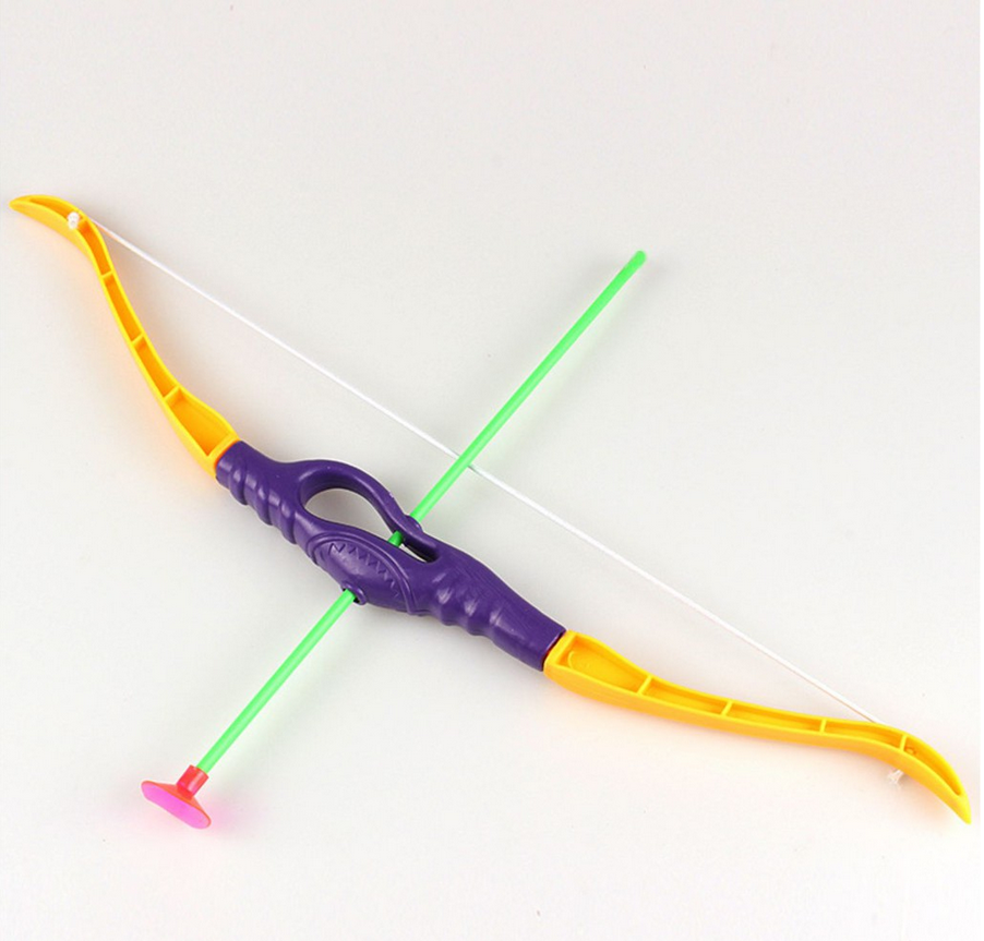 Mô hình bộ bắn tên bằng nhựa mềm - Quà tặng, đồ trang trí cho bé - Kích thước 40cm