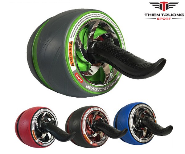 Con lăn tập bụng AB Carver Pro kèm thảm kê gối, có lò xo kéo về tiện lợi dễ sử dụng