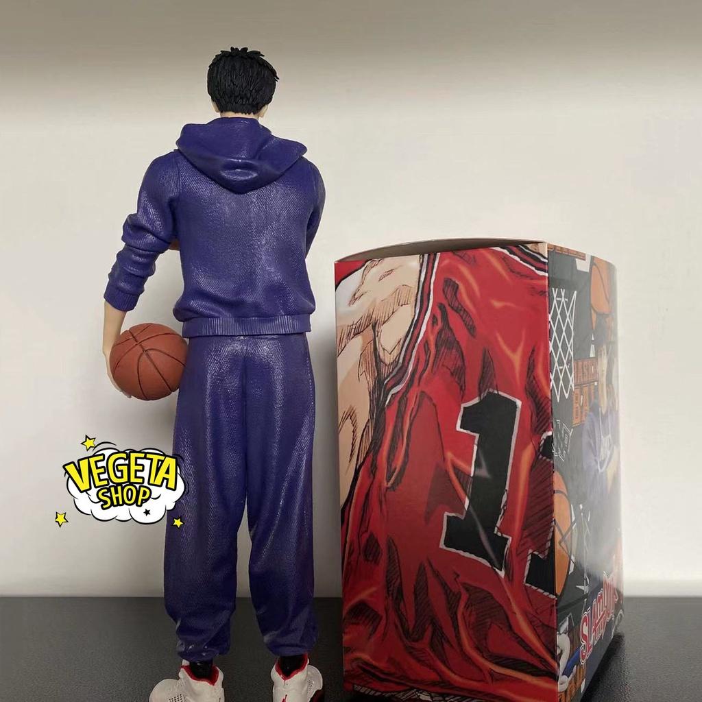 Mô hình Slam Dunk - Mô hình nhân vật Rukawa Kaede Anime Slam Dunk cực nét đẹp cao to cầm chắc tay full box - Cao 31cm