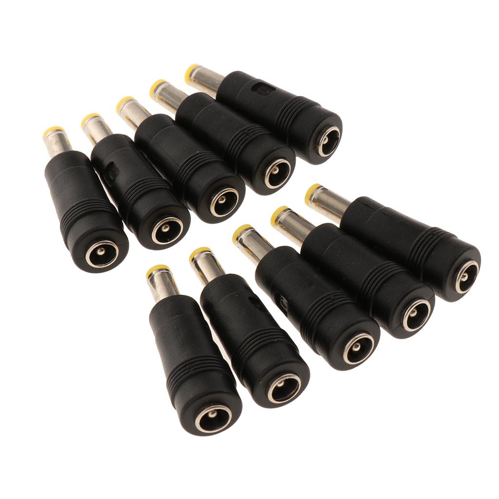 Socket DC Power Plug Adapter Without Cable, Pack of 10 DC 5.5 Mm X 2.1 Mm Socket