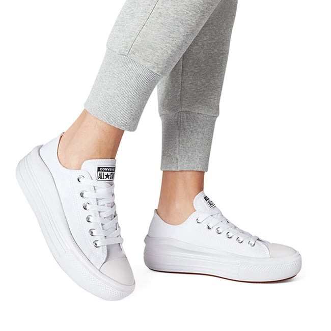 Giày Converse Chuck Taylor 570257C Sneakers đế cao màu trắng