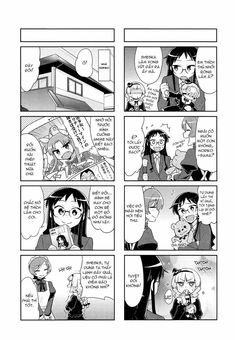 majyo to houki to kurobuchi megane chapter 7 3