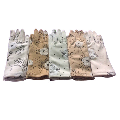 Bao tay găng tay Nữ chất liệu vải cotton chống nắng giữ ấm lái xe, -B04
