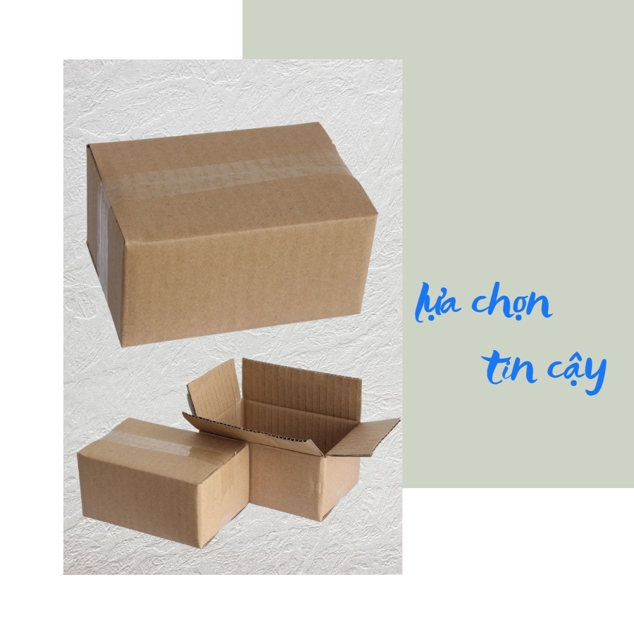 Hộp Giấy Carton Hộp Bìa Đóng Gói Hàng Kích Thước 13x9x6.5cm