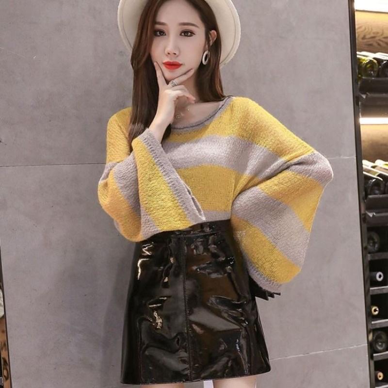 Chân Váy da dáng chữ A phong cách hàn quốc mẫu mới mã RB01