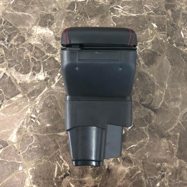 Hộp tỳ tay xe hơi cao cấp Kia Rio tích hợp 7 cổng USB