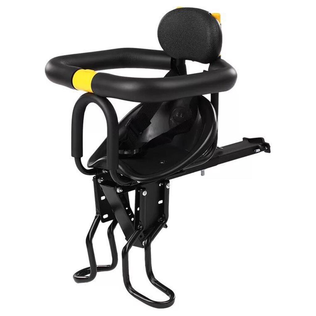 Child Kids Safety Seat for Bike Bicycle Front Mount Stable Carrier & Pedals