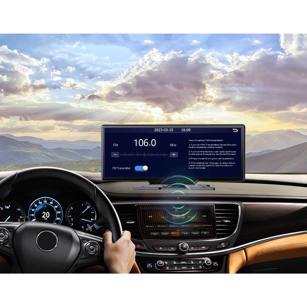 Màn Hình Ô Tô Android 4K hỗ trợ Carplay Tiếng Việt chỉ đường tích hợp Camera hành trình trước sau 1080p  ️ FREESHIP ️