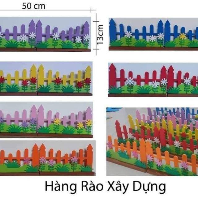 Hàng rào xây dựng lắp ráp được