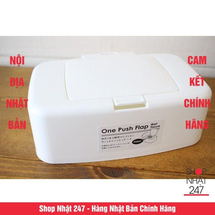 Hộp đựng giấy ướt có nắp bật NỘI ĐỊA NHẬT BẢN