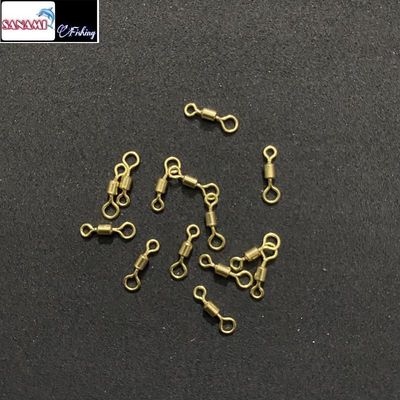 Khóa Link Hình Số 8 Vỉ 15 Chiếc Sanami Fshing Store -Ma Ní Buộc Trục Câu Đài Câu Đơn Chống Xoắn Cao Cấp PK-2