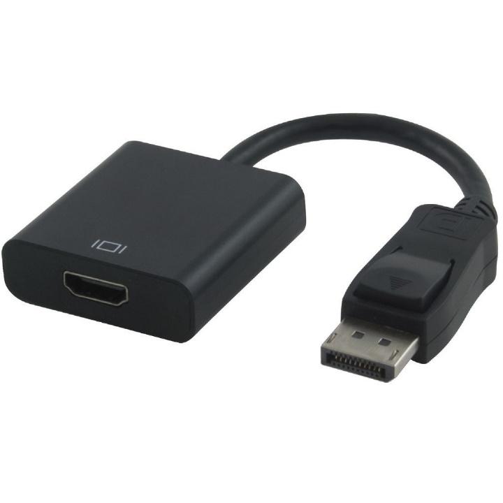 Đầu chuyển Dislayport to HDMI, dây nối dislayport sang hdmi dài 20cmm phân giải FULL HD 1920 x 1080(đen)