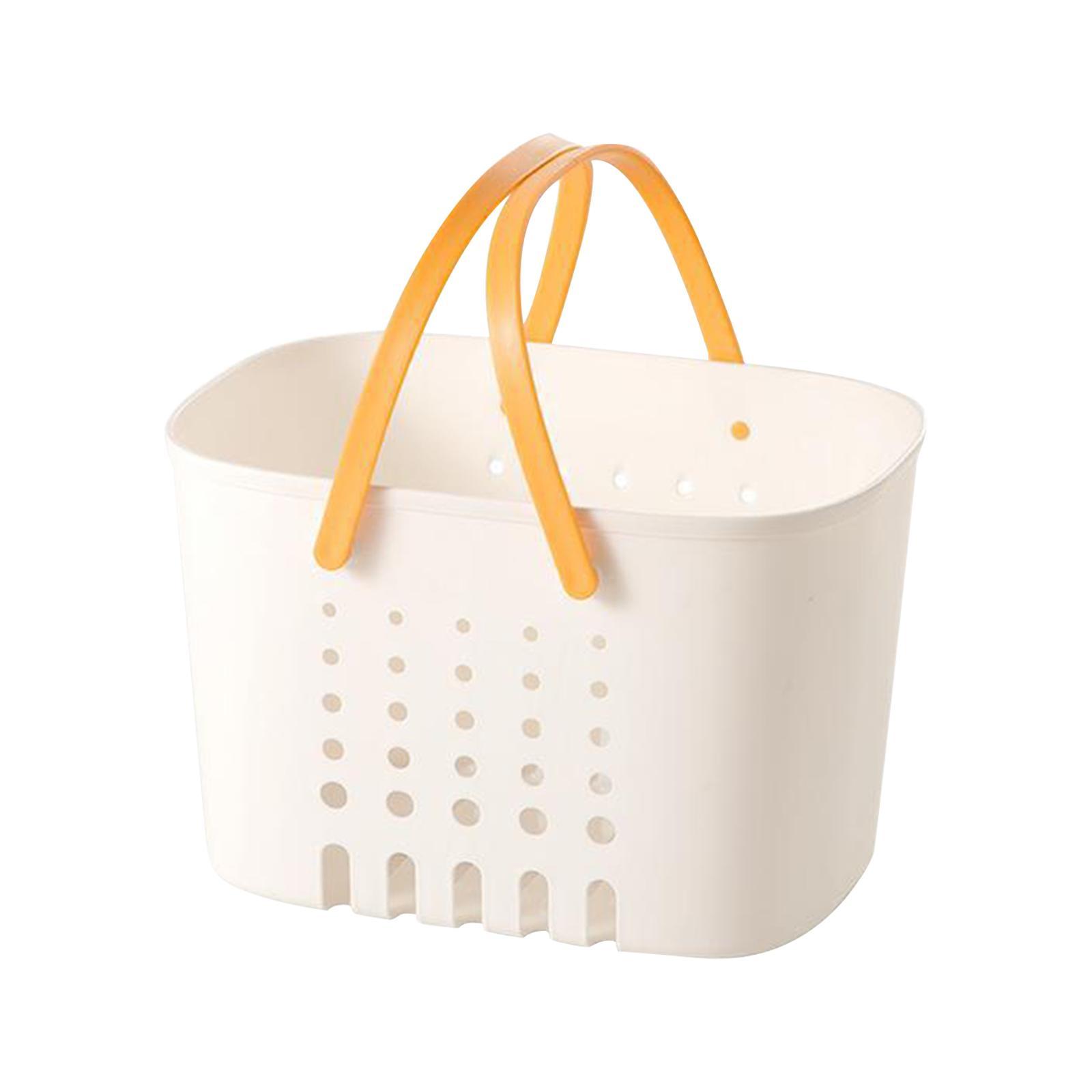 Shower Caddy tote organizer Durable Quick Drain Organizer with Handle for Kitchen