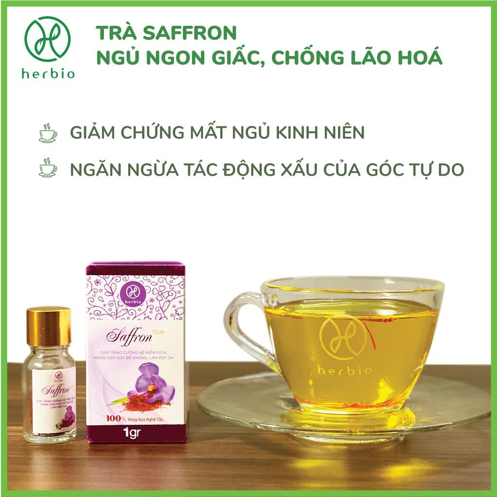 Nhụy Hoa Nghệ Tây Saffon Super Nergin loại 1 - Cải thiện giấc ngủ, nâng cao đề kháng, làm đẹp da - hộp 1gram