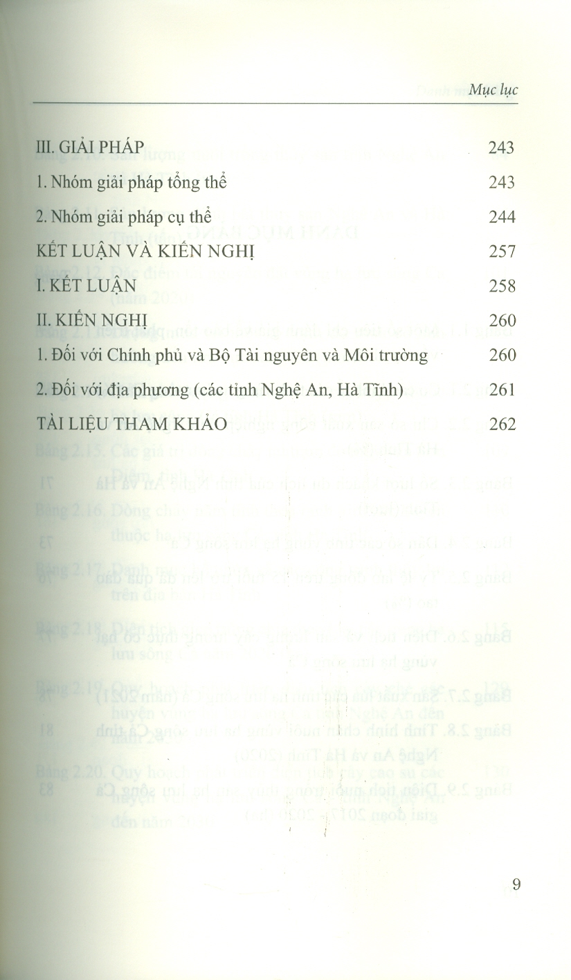 Bảo Tồn, Phát Triển Vốn Tự Nhiên Phục Vụ Phát Triển Nông Nghiệp Bền Vững Ở Hạ Lưu Sông Cả (Sách Chuyên Khảo)
