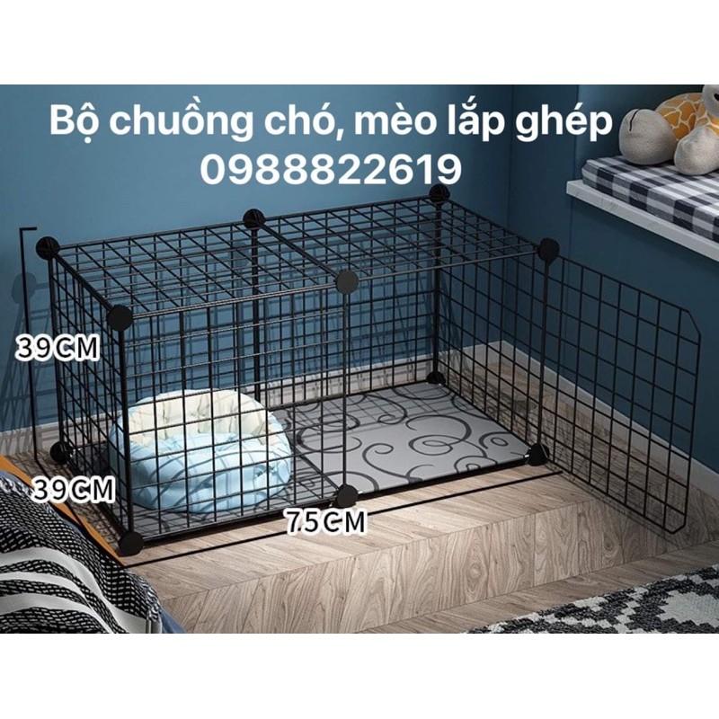 Bộ lồng chó, chuồng mèo lắp ghép