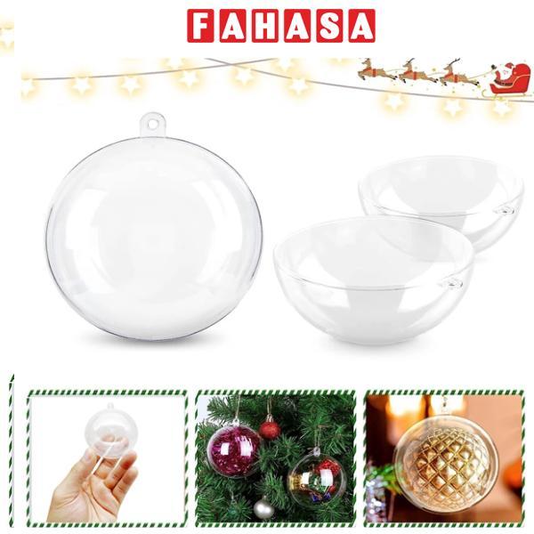 Trái Châu Trong Dạng Ghép 6 cm - Trang Trí Giáng Sinh - Vinacraft