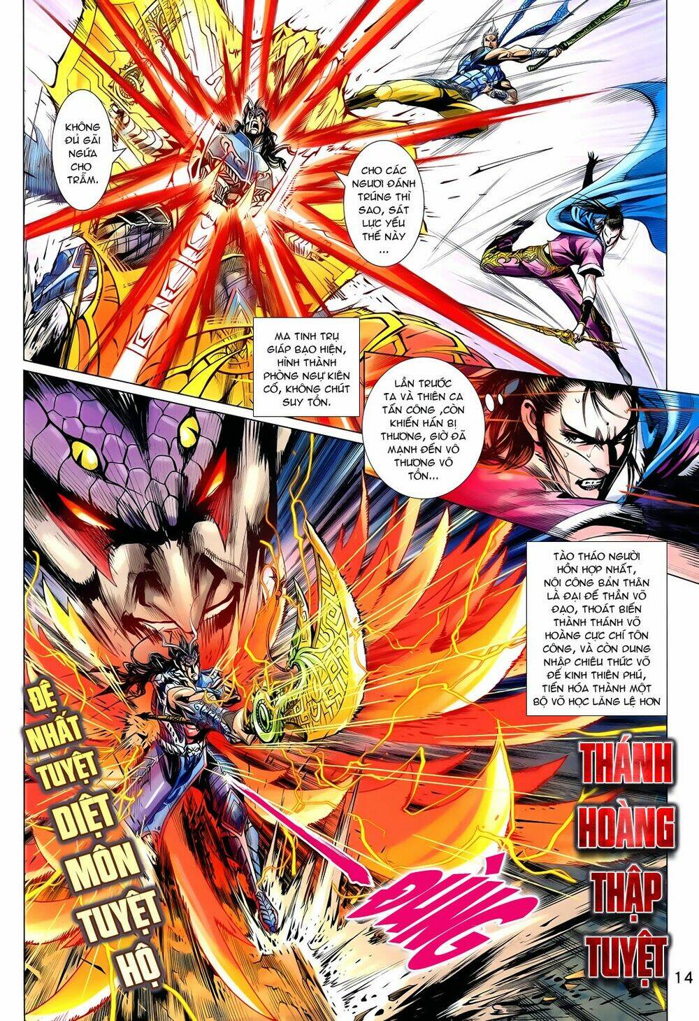 thần binh vấn thiên chapter 15 14