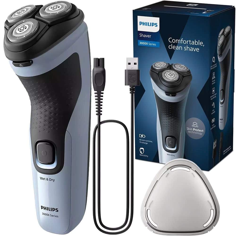MÁY CẠO RÂU PHILIPS SERIES 3000 X3003/00 Hàng chính hãng