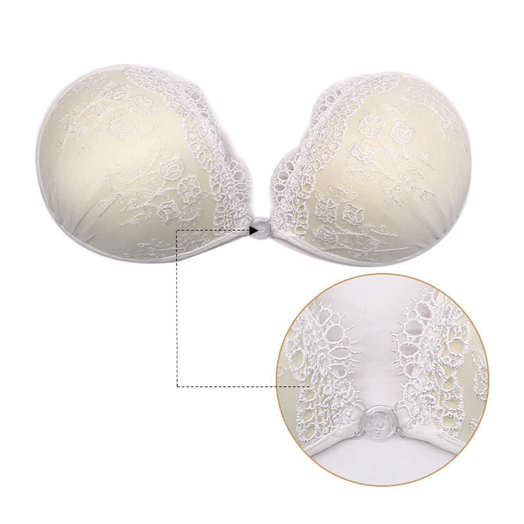 Strapless Invisible Bra Backless Adhesive Push Up Reusable Bra Normal Skin D38
