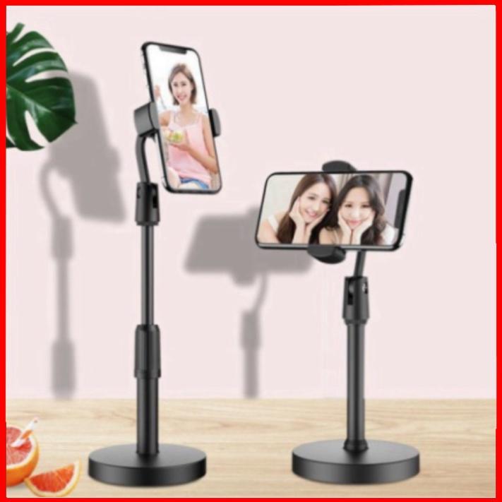 Giá Đỡ Điện Thoại - Kệ Cài Điện Thoại livestream xem video Ổn Định Xoay 360 Độ dùng để Quay Phim Ghi Hình Đa Dụng