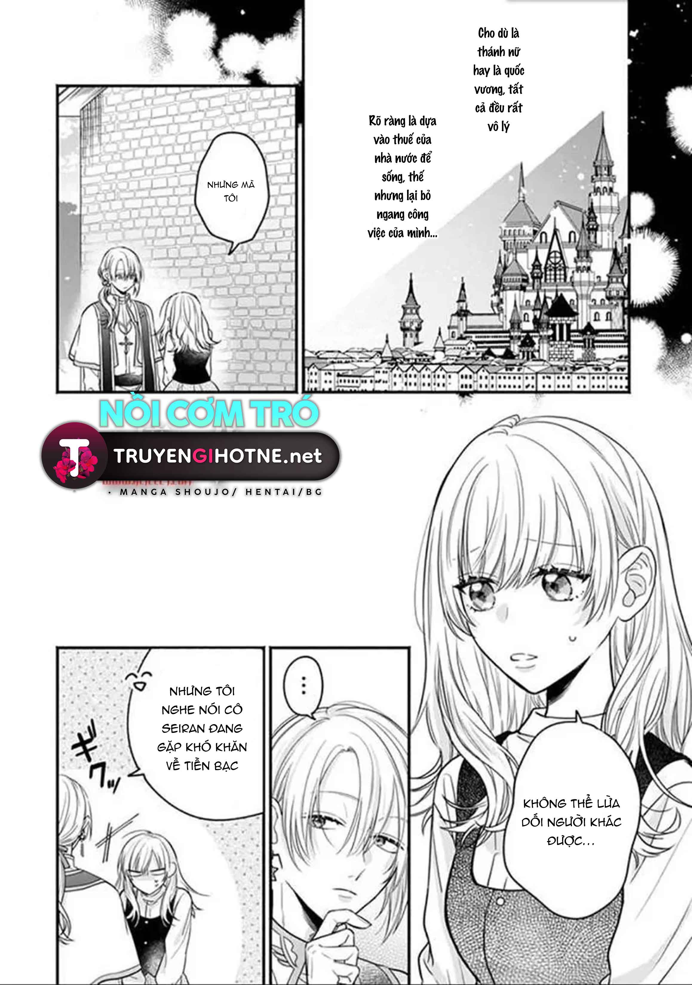 quá trình thánh nữ giả tạo được tôn lên làm thần chapter 1.2 4