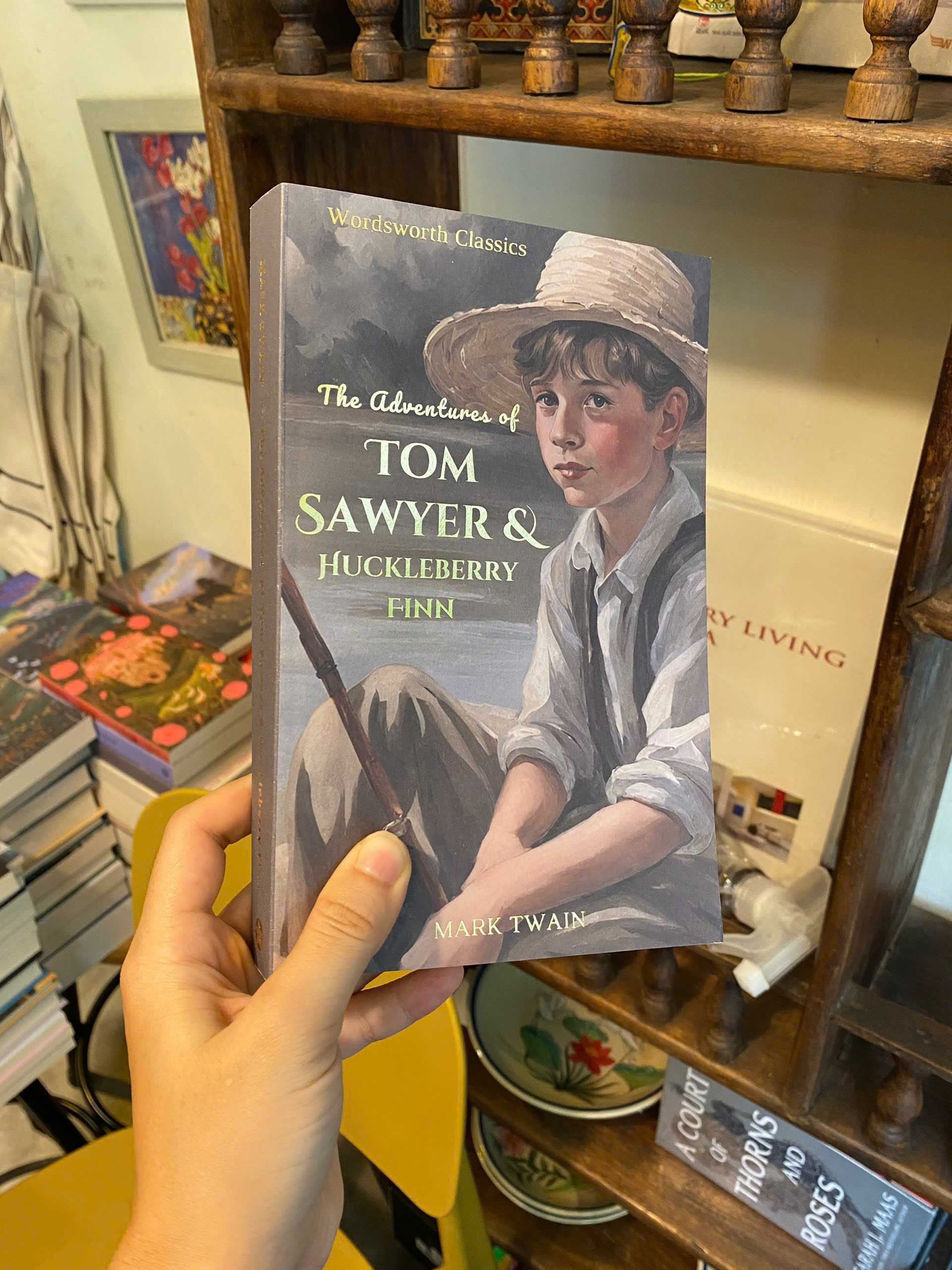 Sách - The Adventure of Tom Sawyer &amp; Huckleberry Finn (Wordsworth Classics) by Mark Twain