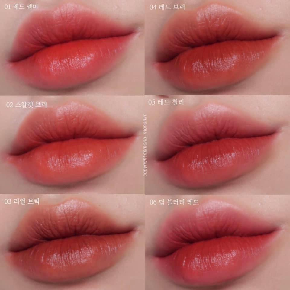 Son kem lì, siêu mịn mượt, lên màu chuẩn Hàn Quốc G9Skin First V-Fit Velvet Tint 3.5g