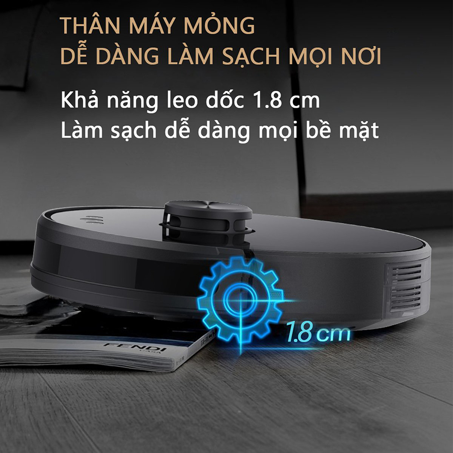 Robot Hút Bụi Lau Nhà Shimono XR530 - Hàng chính hãng