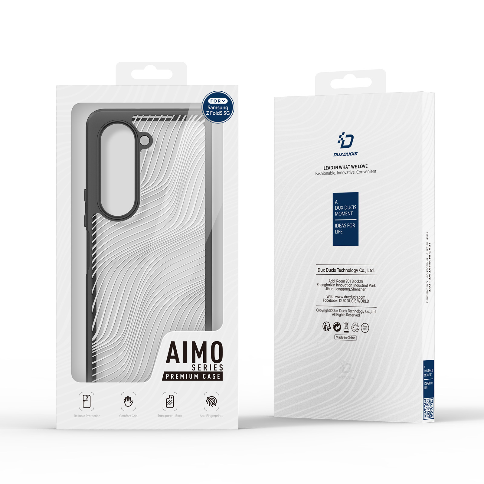 Ốp Lưng Dành Cho Samsung Galaxy Z Fold 5 5G Dux Ducis Aimo_ Hàng Chính Hãng