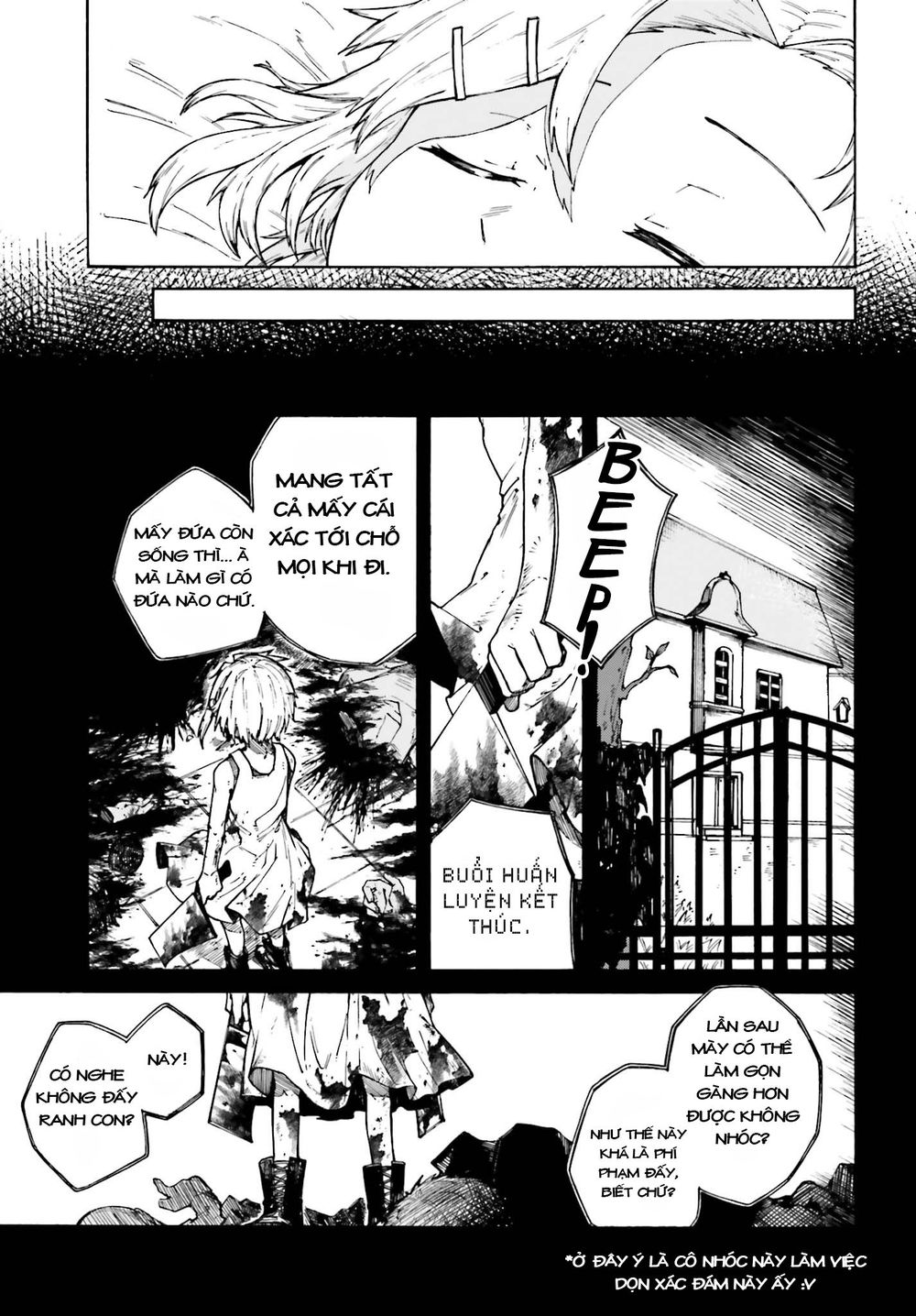 nàng loli sát thủ và ông chú bất tử! chapter 1.5 2