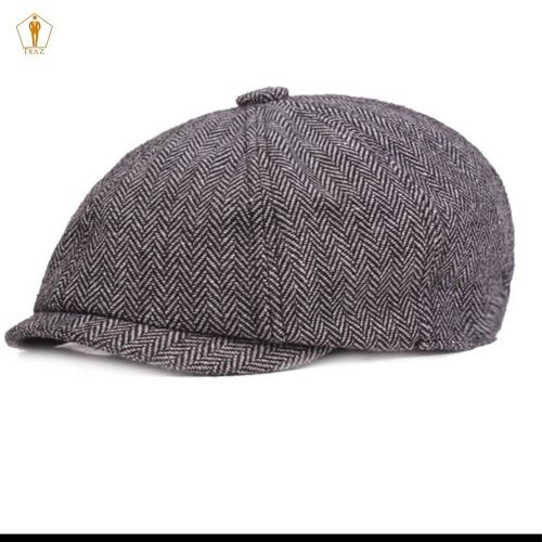 Nón Beret Thời Trang TRAZ Phong Cách Vintage Cổ Điển Cho Nam