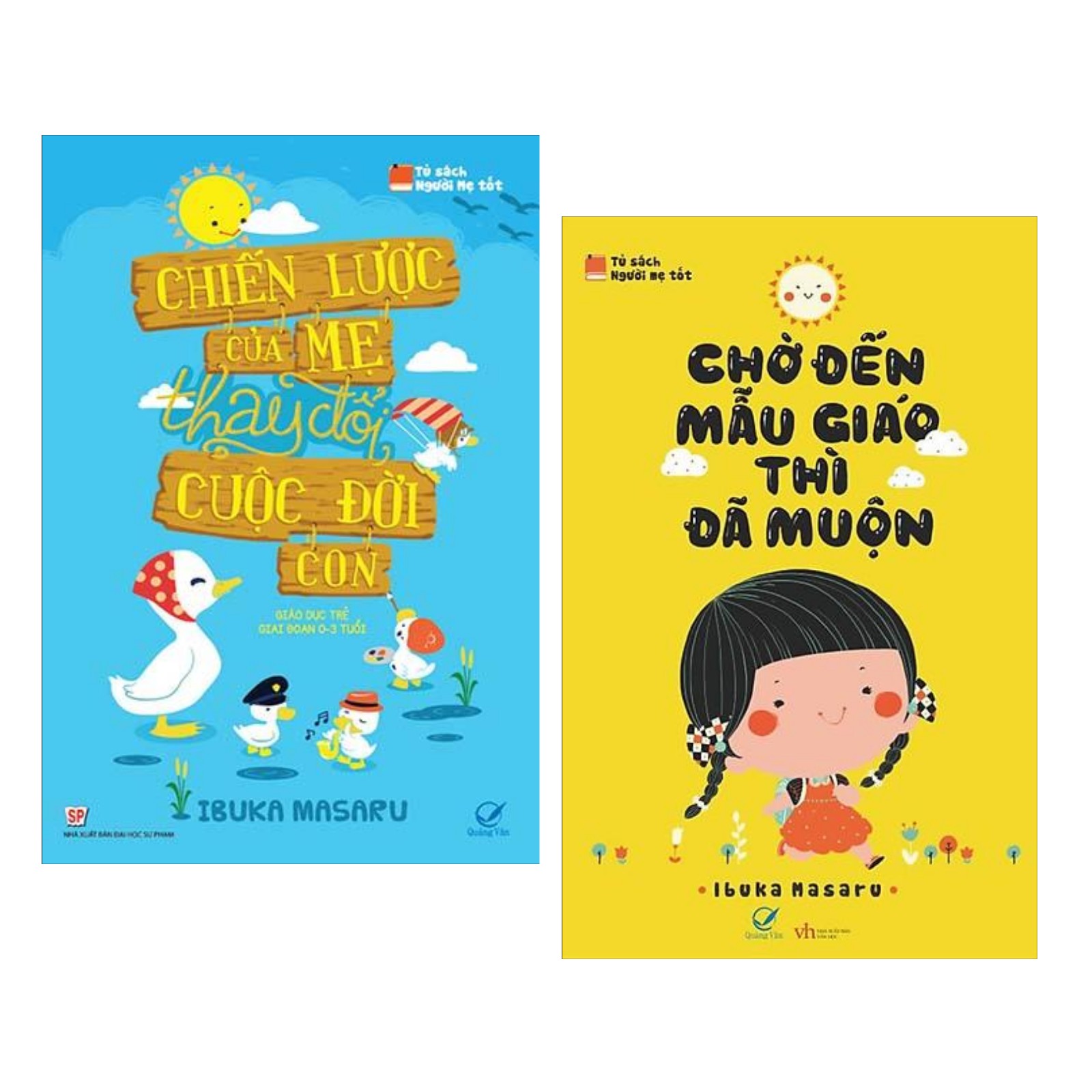 Hình ảnh Combo Nuôi Dạy Con Kiểu Nhật Bản: Chiến Lược Của Mẹ + Chờ Đến Mẫu Giáo Thì Đã Muộn - (Sách Làm Cha Mẹ / Tủ Sách Nuôi Con)